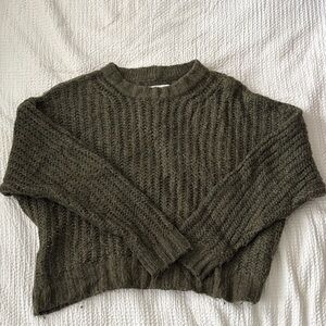 American Eagle Crop Sweater - Size: Small